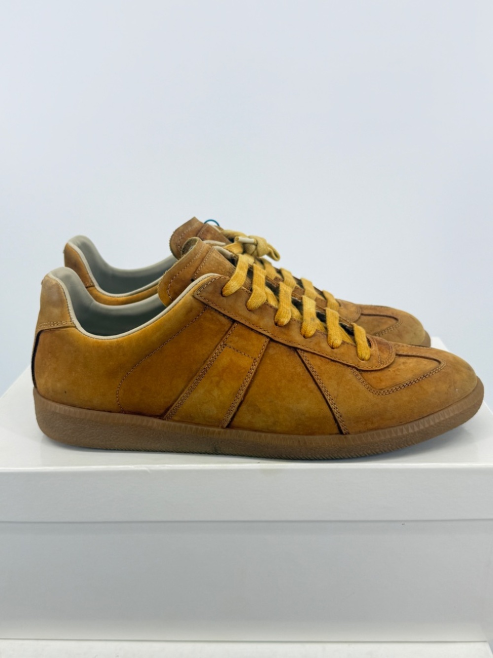 Margiela GAT Low Brown Nubuck
